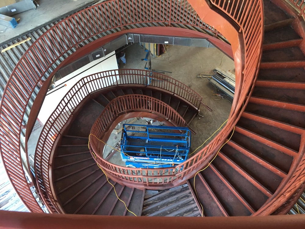 Darlington School steel work completed by South Central Steel, Inc.