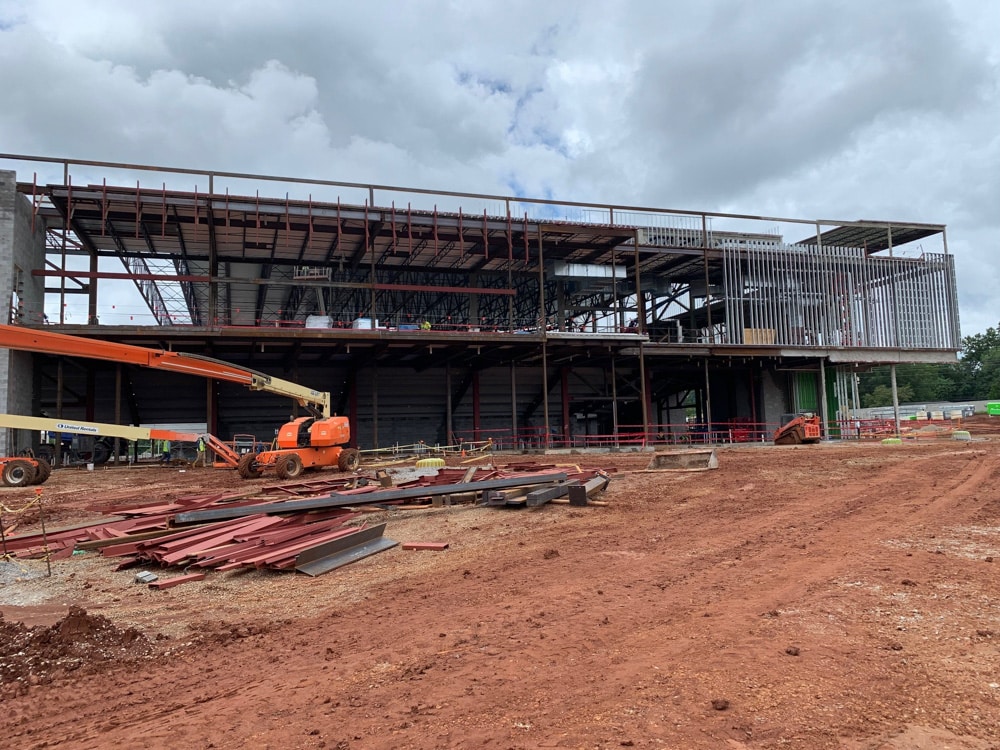 Alabama A&M steel work completed by South Central Steel, Inc.