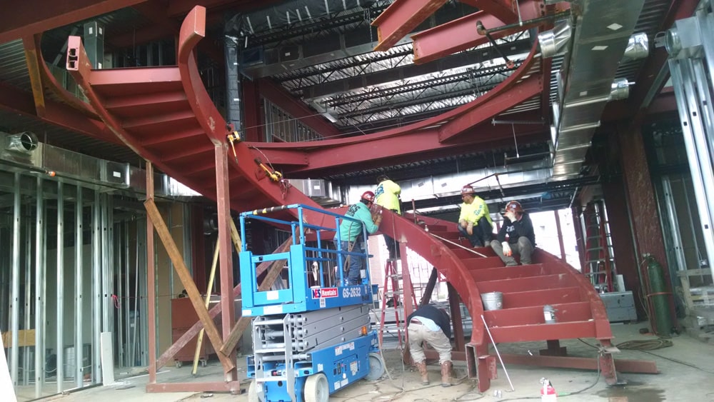 Bessemer Courthouse steel work completed by South Central Steel, Inc.