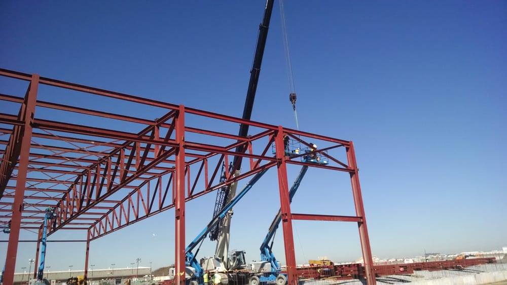 HJIT steel work completed by South Central Steel, Inc.