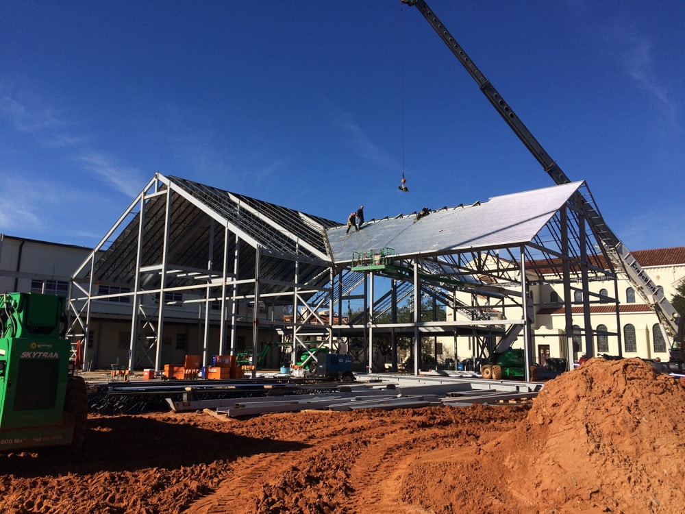 McGill Toolen steel work completed by South Central Steel, Inc.