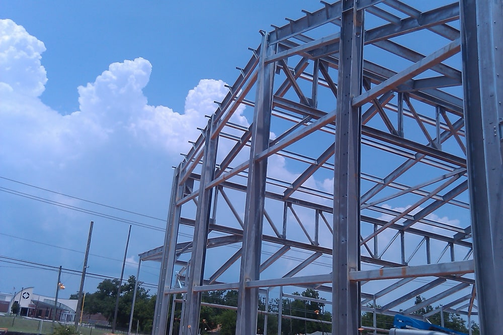 Salvation Army steel work completed by South Central Steel, Inc.